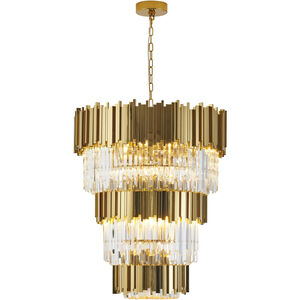 Canada 18 Light 28 inch Gold Chandelier Ceiling Light